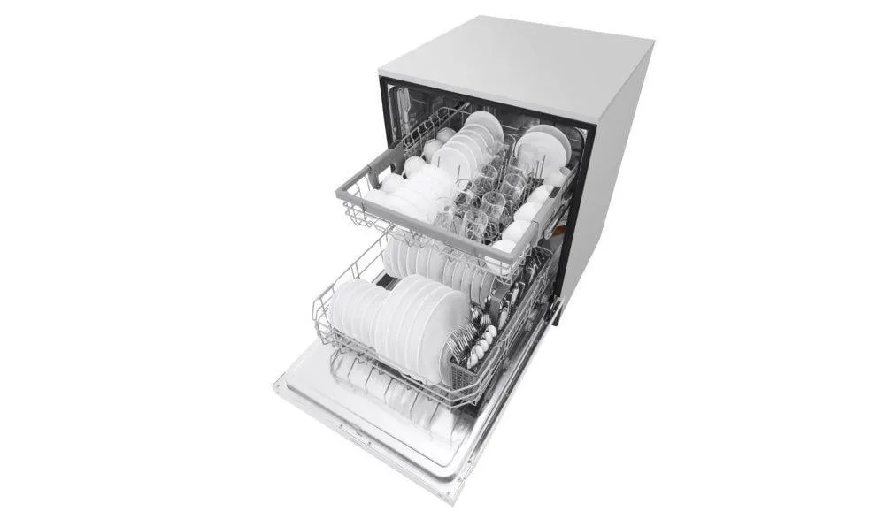 Lg LDF5545WW Front Control Dishwasher With Quadwash&#8482; And Easyrack&#8482; Plus