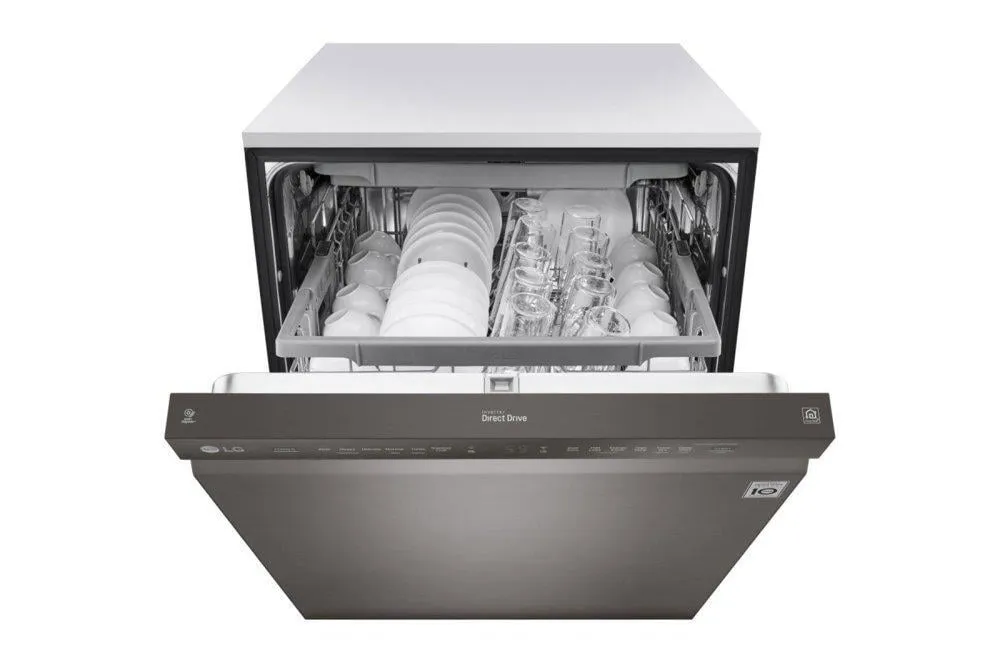 Lg LDF5678BD Front Control Smart Wi-Fi Enabled Dishwasher With Quadwash&#8482;