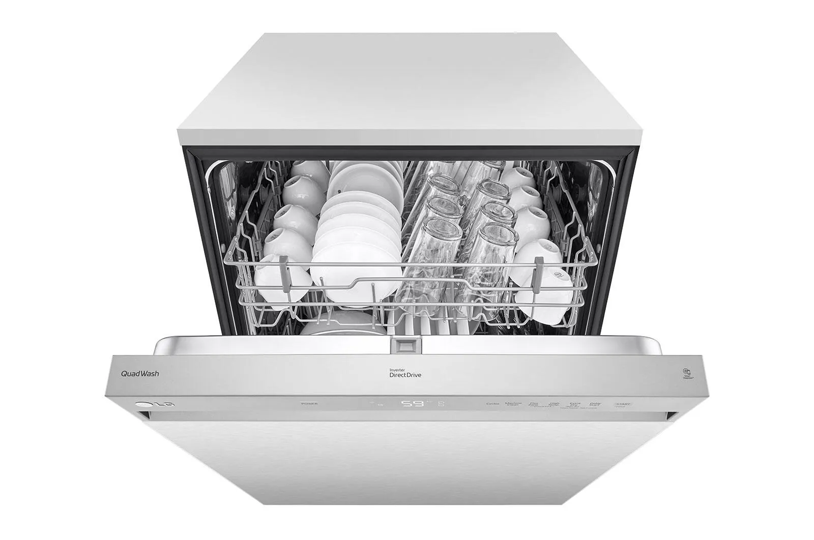 Lg LDFN3432T Front Control Dishwasher With Quadwash&#8482;