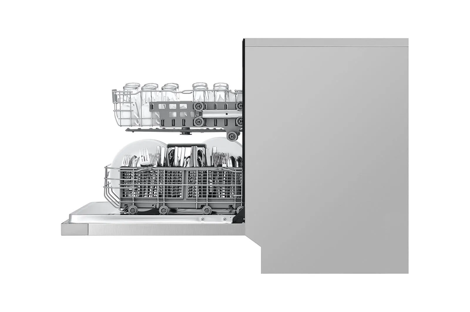 Lg LDFN3432T Front Control Dishwasher With Quadwash&#8482;