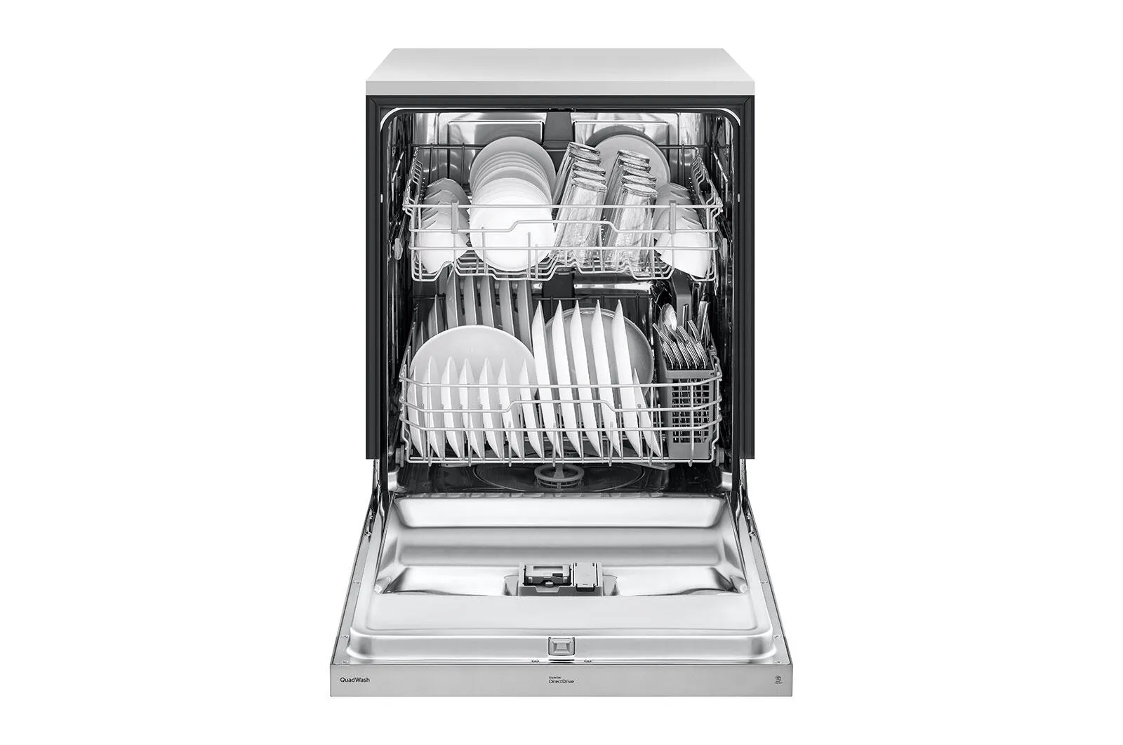 Lg LDFN3432T Front Control Dishwasher With Quadwash&#8482;