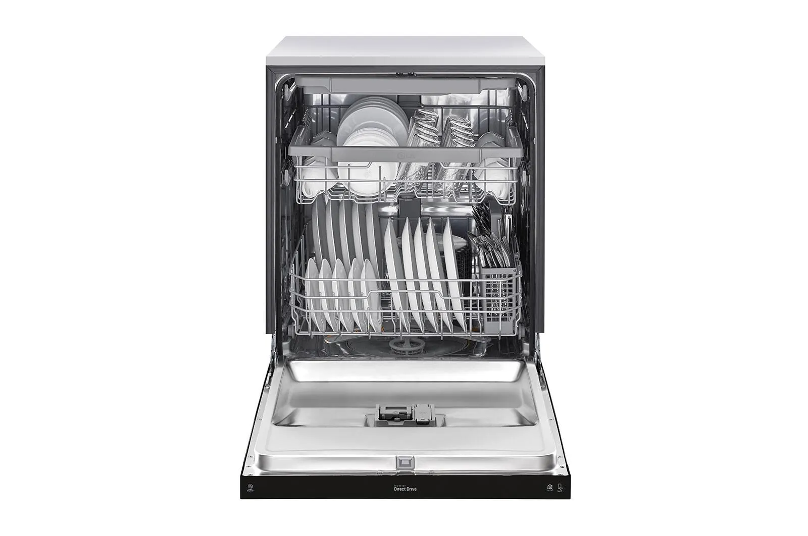 Lg LDFN4542B Front Control Dishwasher With Quadwash&#8482; And 3Rd Rack