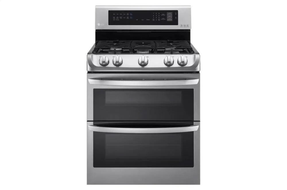 Lg LDG4313ST 6.9 Cu. Ft. Gas Double Oven Range With Probake Convection And Easyclean