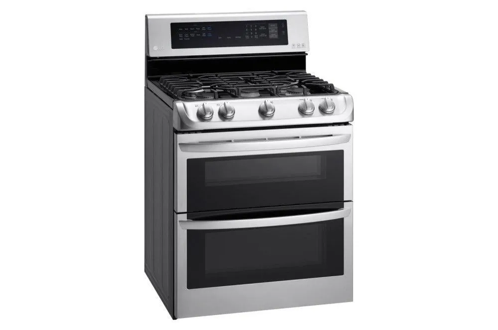Lg LDG4313ST 6.9 Cu. Ft. Gas Double Oven Range With Probake Convection And Easyclean