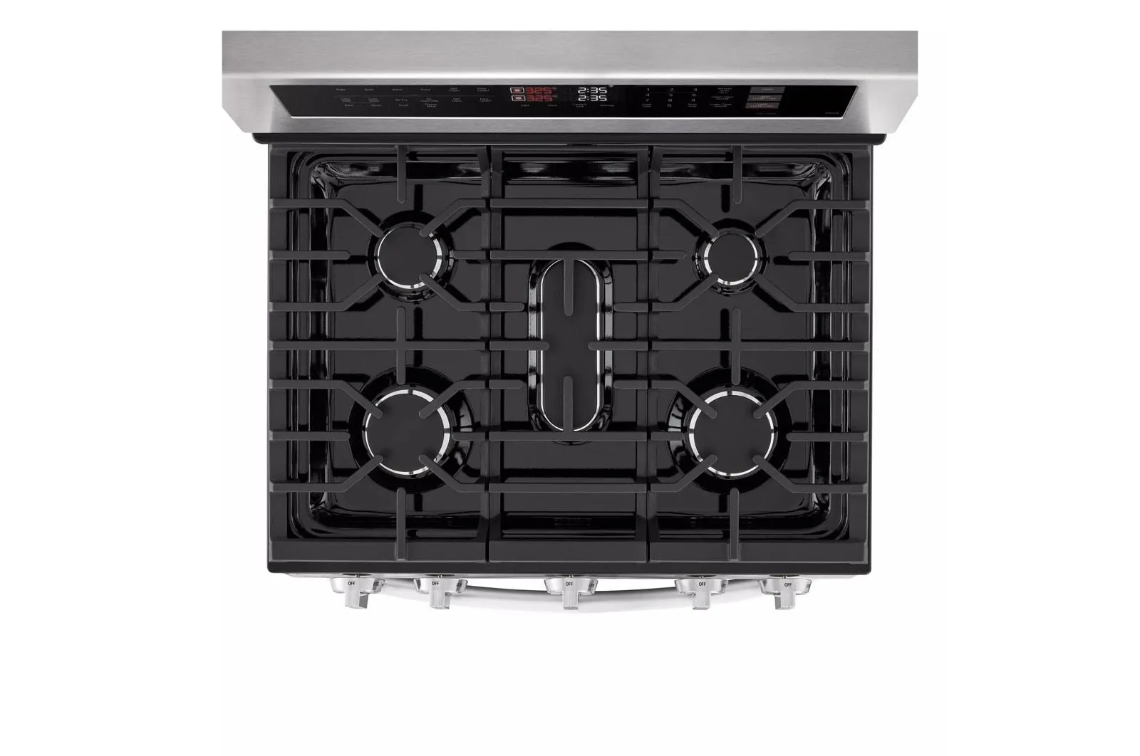 Lg LDGL6924S 6.9 Cu. Ft. Smart Gas Double Oven Freestanding Range With Probake Convection And Air Fry