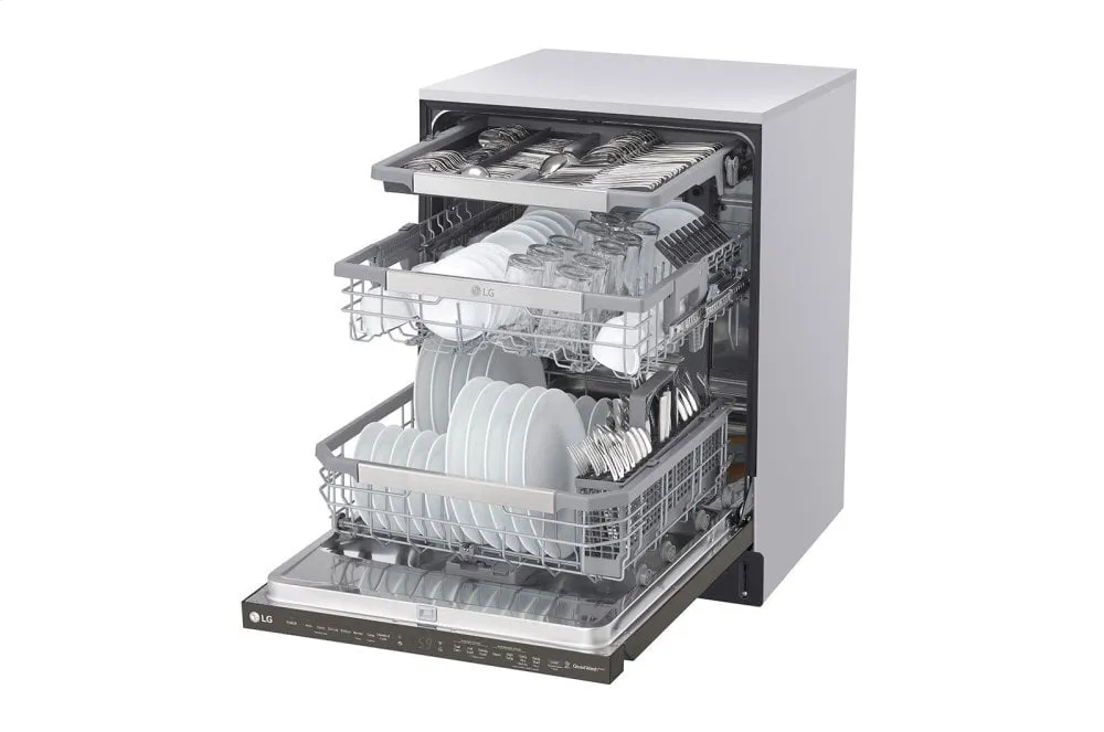 Lg LDP6810BD Top Control Smart Wi-Fi Enabled Dishwasher With Quadwash&#8482; And Truesteam