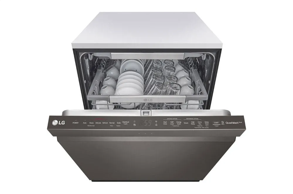 Lg LDP6810BD Top Control Smart Wi-Fi Enabled Dishwasher With Quadwash&#8482; And Truesteam