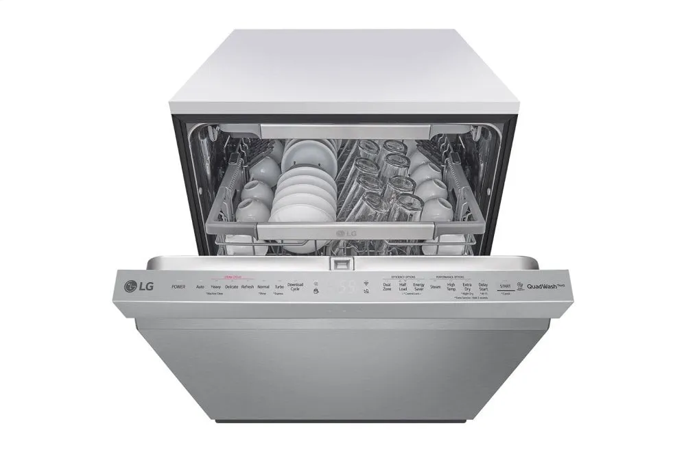 Lg LDP6810SS Top Control Smart Wi-Fi Enabled Dishwasher With Quadwash&#8482; And Truesteam