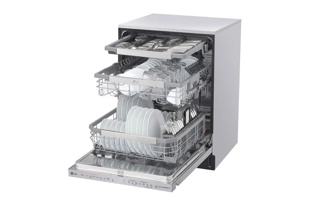 Lg LDP6810SS Top Control Smart Wi-Fi Enabled Dishwasher With Quadwash&#8482; And Truesteam