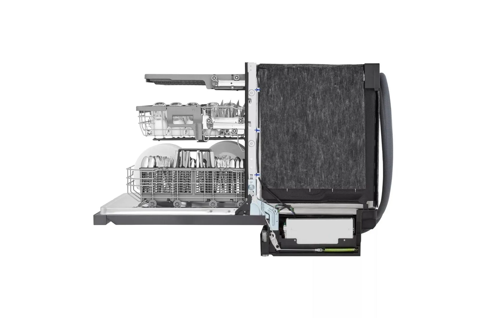 Lg LDPH5554D Smart Top-Control Dishwasher With 1-Hour Wash & Dry, Quadwash Pro, And Dynamic Heat Dry&#8482;