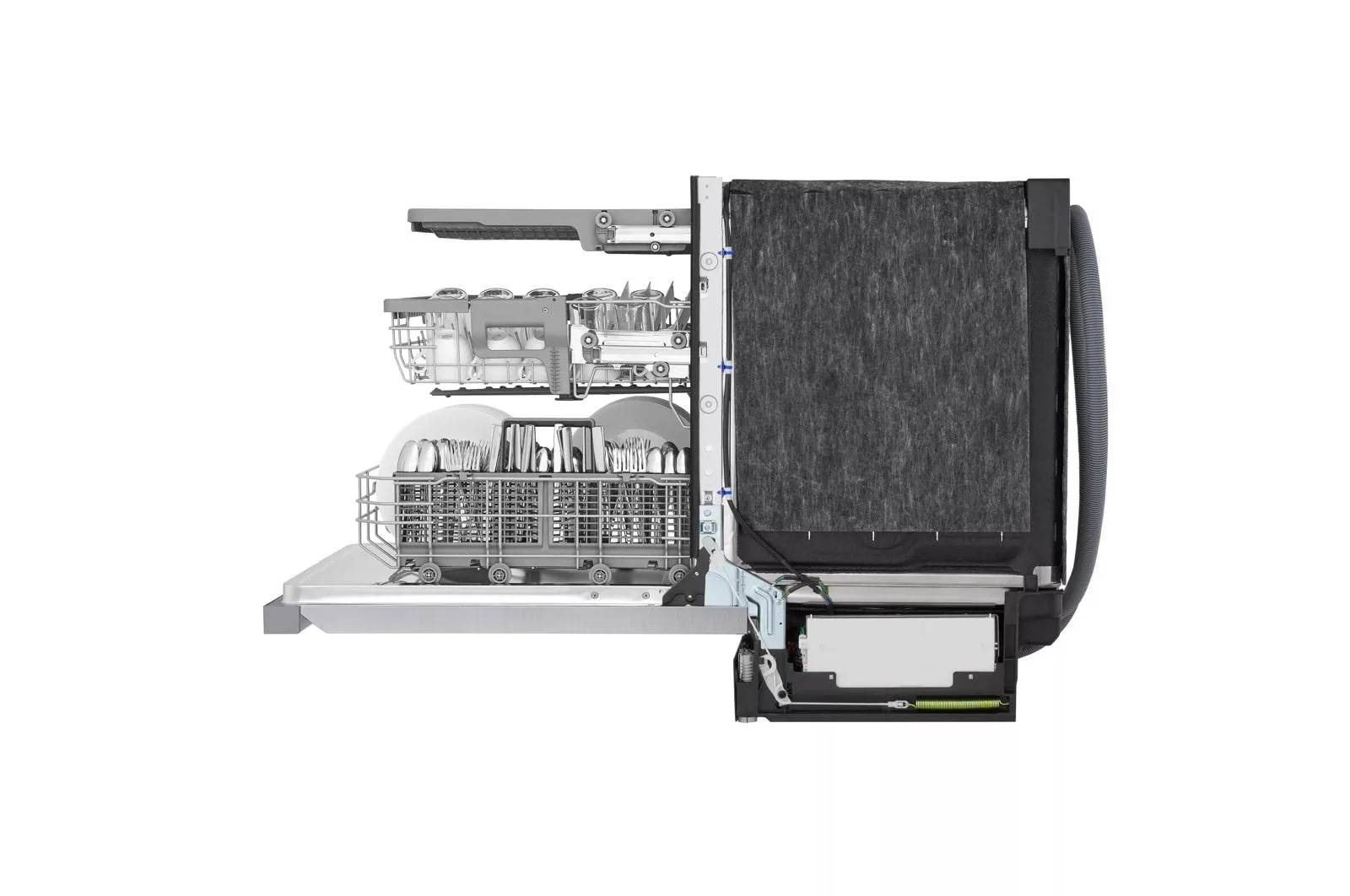Lg LDPH5554S Smart Top-Control Dishwasher With 1-Hour Wash & Dry, Quadwash Pro, And Dynamic Heat Dry&#8482;