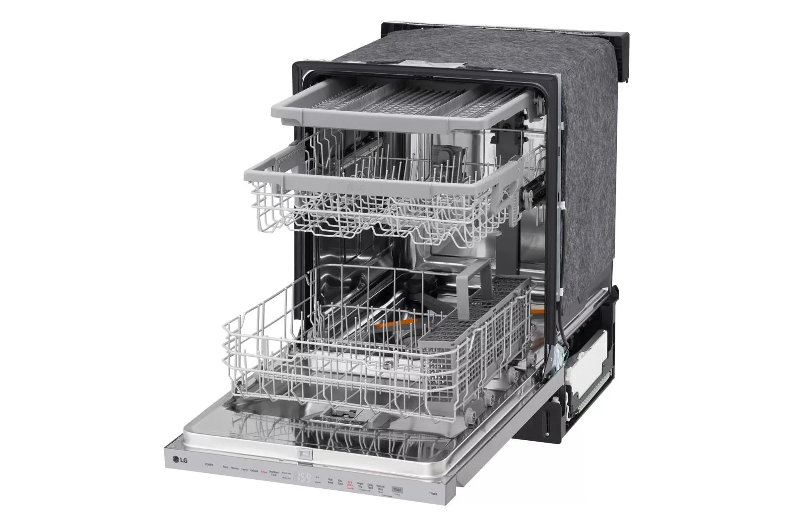Lg LDPH5554S Smart Top-Control Dishwasher With 1-Hour Wash & Dry, Quadwash Pro, And Dynamic Heat Dry&#8482;
