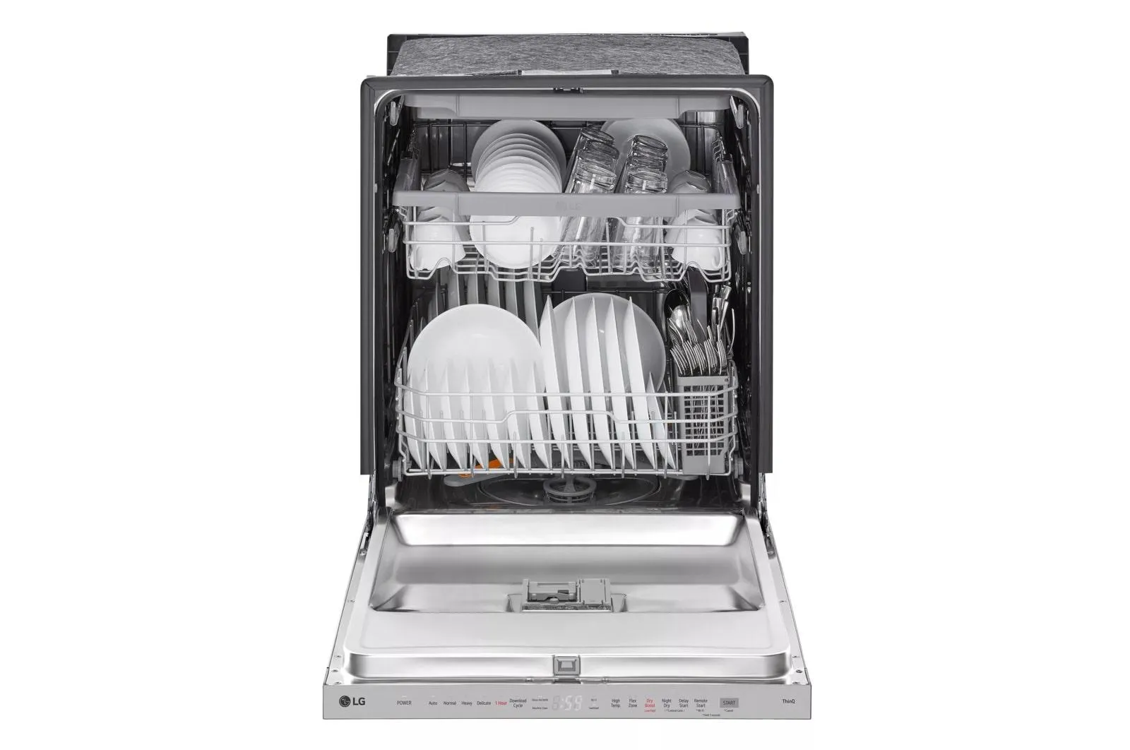 Lg LDPH5554S Smart Top-Control Dishwasher With 1-Hour Wash & Dry, Quadwash Pro, And Dynamic Heat Dry&#8482;