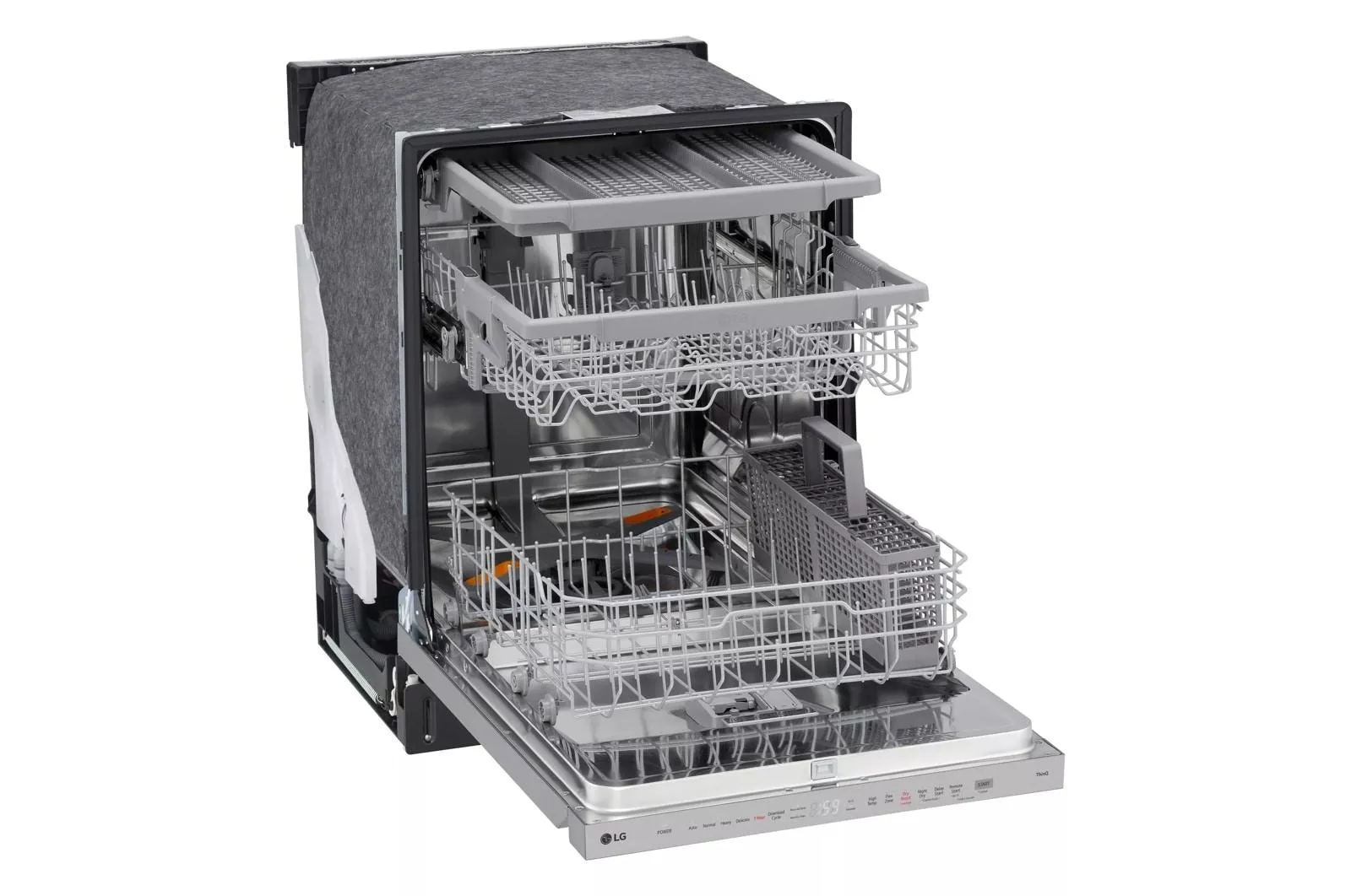 Lg LDPH5554S Smart Top-Control Dishwasher With 1-Hour Wash & Dry, Quadwash Pro, And Dynamic Heat Dry&#8482;