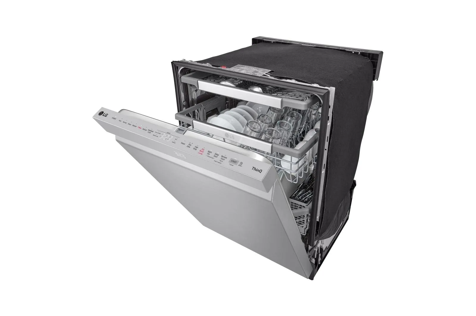 Lg LDPH7972S Smart Top Control Dishwasher With 1-Hour Wash & Dry, Quadwash Pro, Truesteam And Dynamic Heat Dry&#8482;