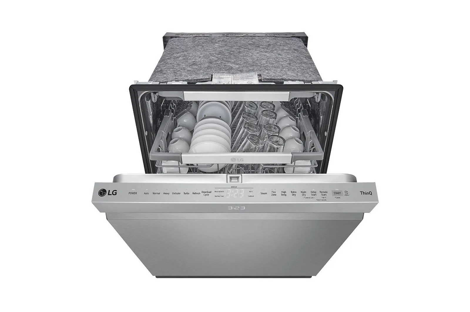 Lg LDPS6762S Smart Top Control Dishwasher With Quadwash Pro, Truesteam And Dynamic Dry