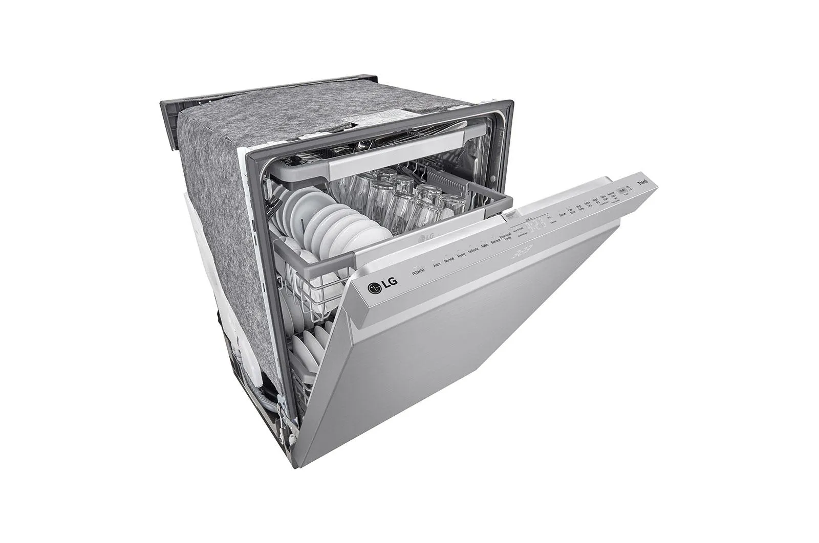 Lg LDPS6762S Smart Top Control Dishwasher With Quadwash Pro, Truesteam And Dynamic Dry