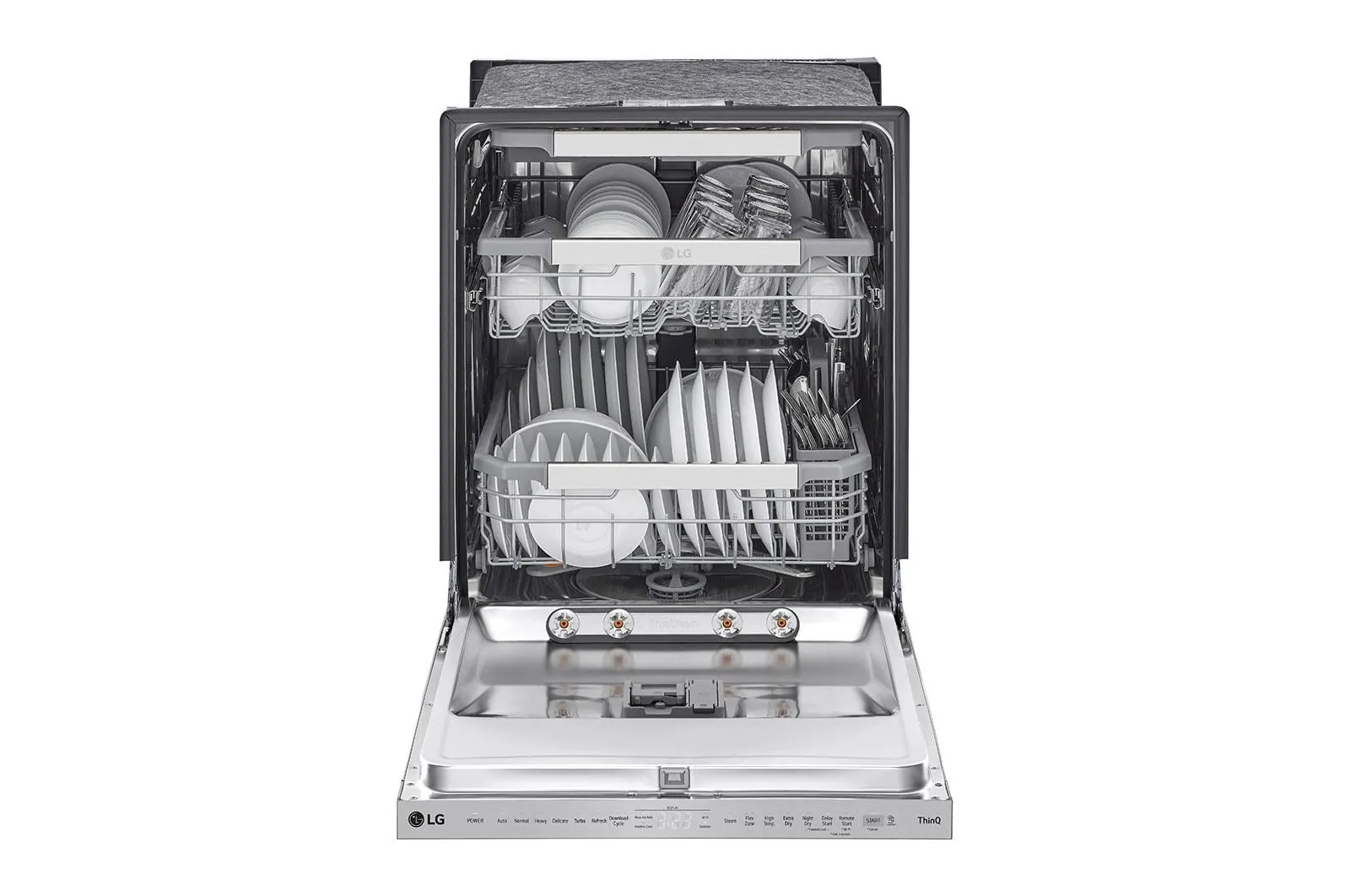 Lg LDPS6762S Smart Top Control Dishwasher With Quadwash Pro, Truesteam And Dynamic Dry