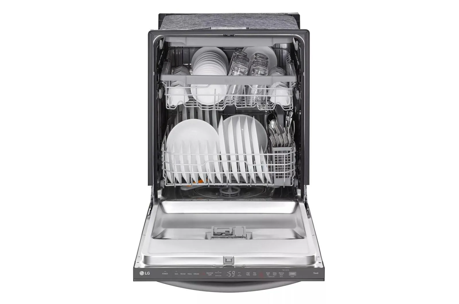 Lg LDTH5554D Top-Control Dishwasher With 1-Hour Wash & Dry, Quadwash Pro, And Dynamic Heat Dry&#8482;