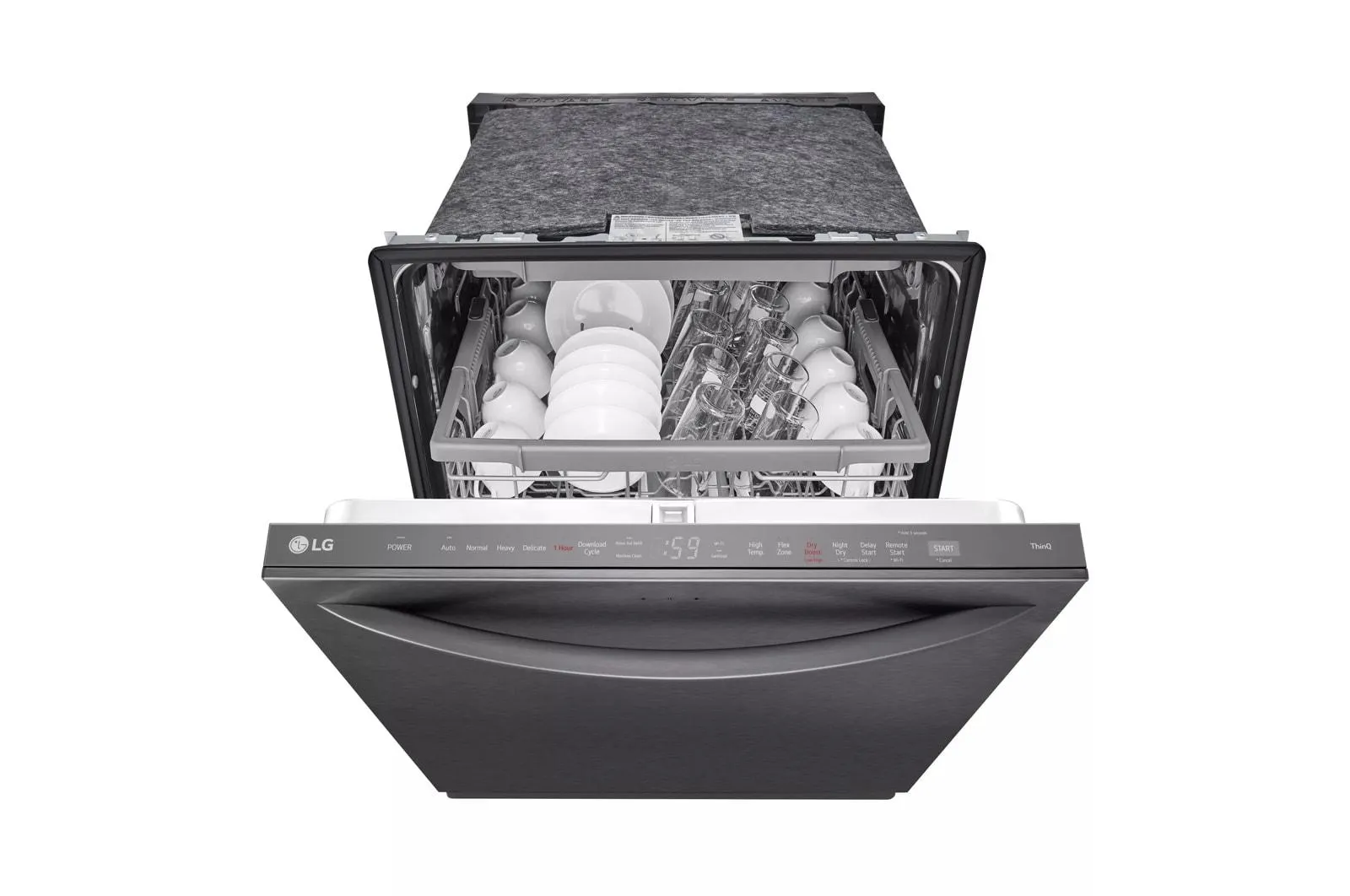 Lg LDTH5554D Top-Control Dishwasher With 1-Hour Wash & Dry, Quadwash Pro, And Dynamic Heat Dry&#8482;