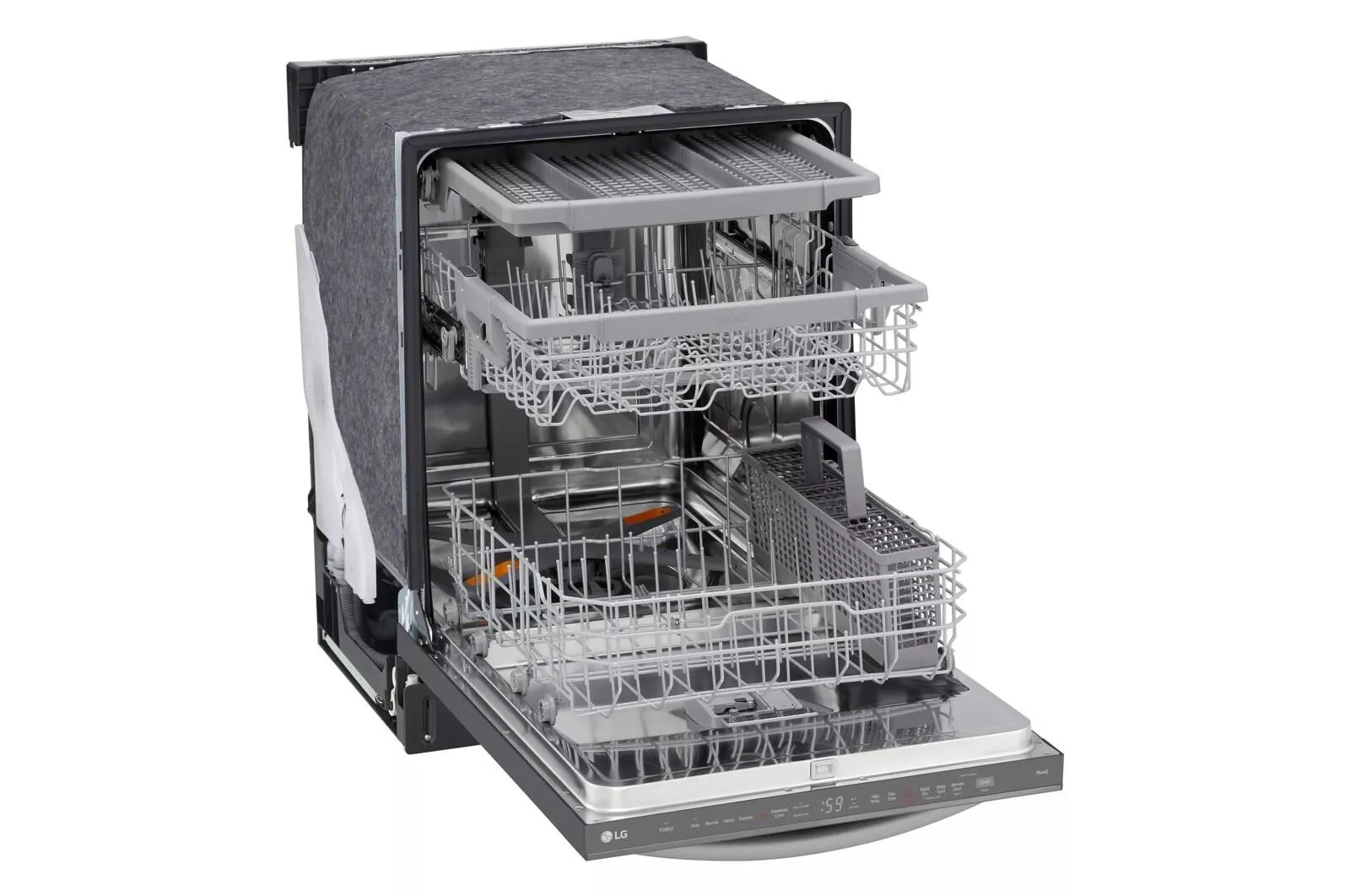 Lg LDTH5554D Top-Control Dishwasher With 1-Hour Wash & Dry, Quadwash Pro, And Dynamic Heat Dry&#8482;