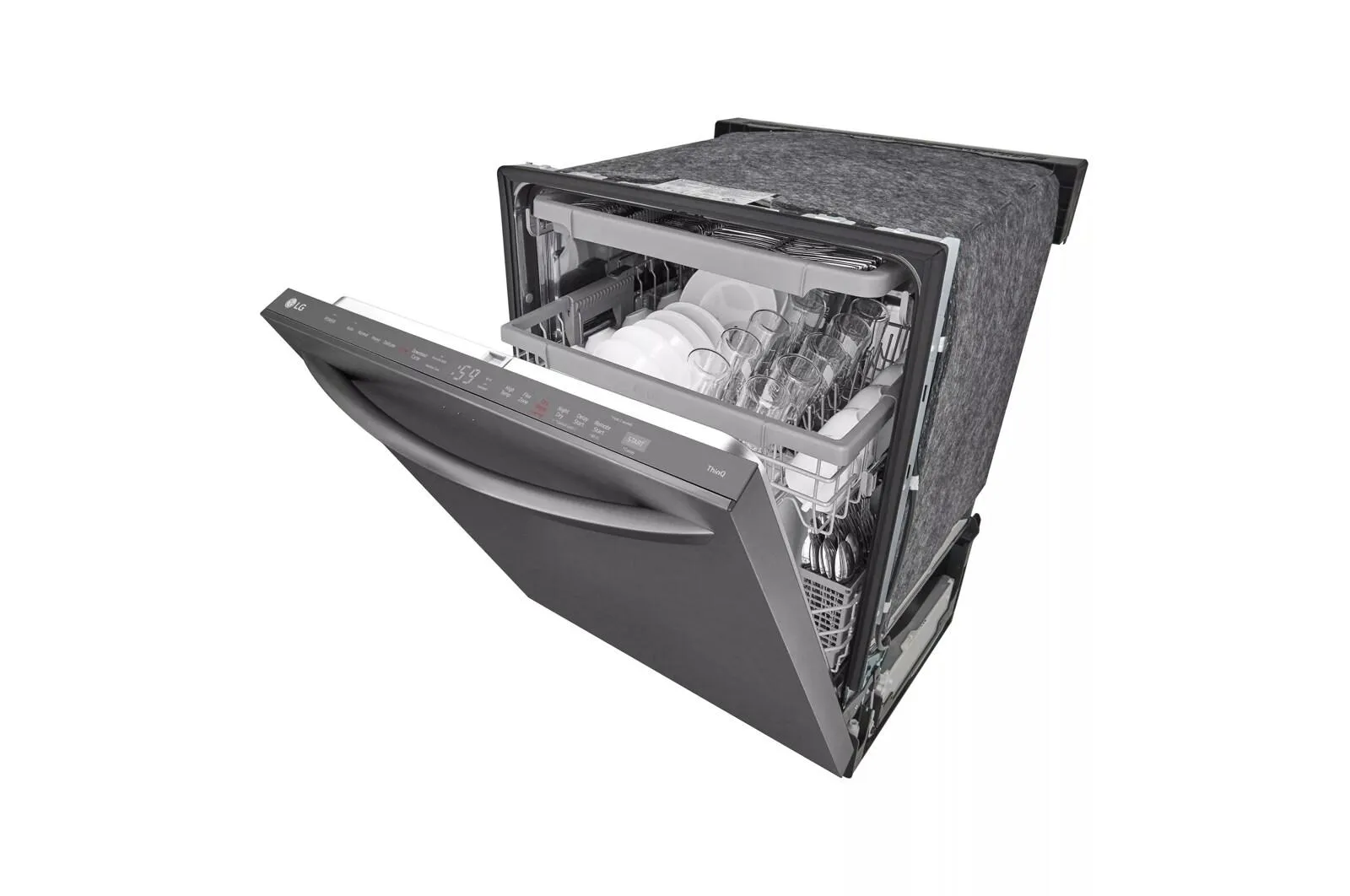 Lg LDTH5554D Top-Control Dishwasher With 1-Hour Wash & Dry, Quadwash Pro, And Dynamic Heat Dry&#8482;