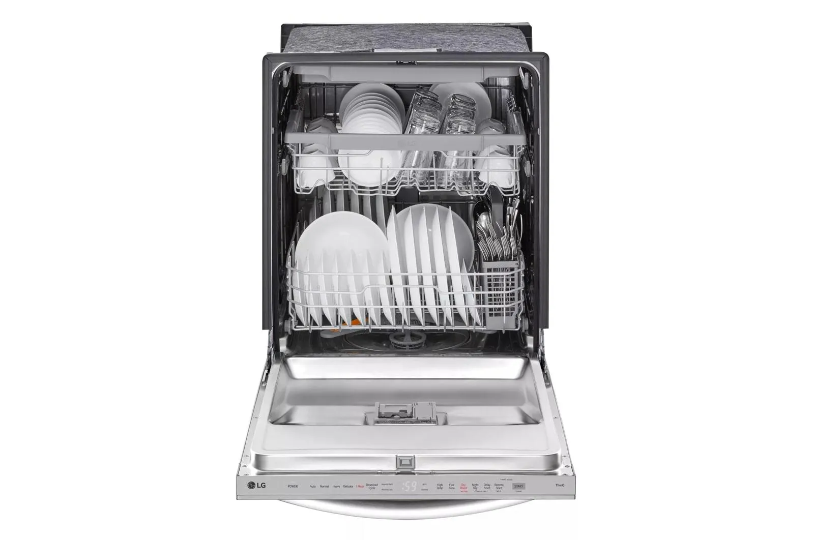 Lg LDTH5554S Top-Control Dishwasher With 1-Hour Wash & Dry, Quadwash Pro, And Dynamic Heat Dry&#8482;