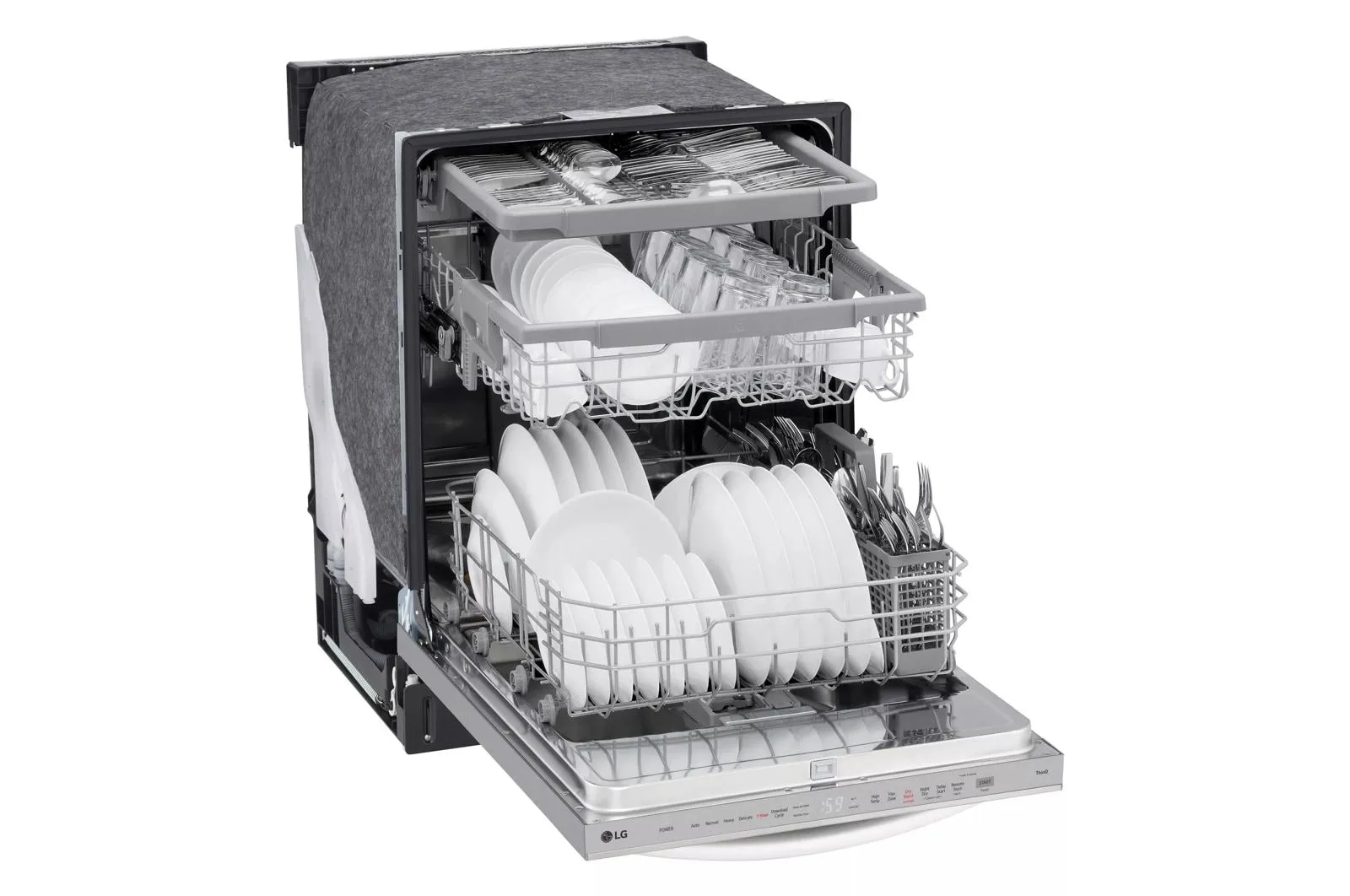 Lg LDTH5554S Top-Control Dishwasher With 1-Hour Wash & Dry, Quadwash Pro, And Dynamic Heat Dry&#8482;