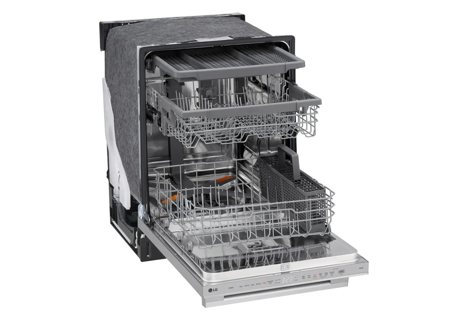 Lg LDTH555NS Top-Control Dishwasher With 1-Hour Wash & Dry, Quadwash Pro, And Dynamic Heat Dry&#8482;