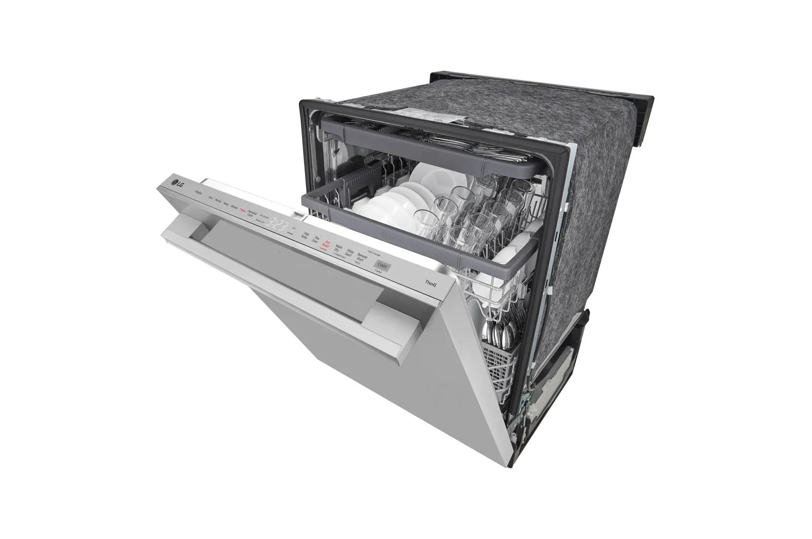 Lg LDTH555NS Top-Control Dishwasher With 1-Hour Wash & Dry, Quadwash Pro, And Dynamic Heat Dry&#8482;