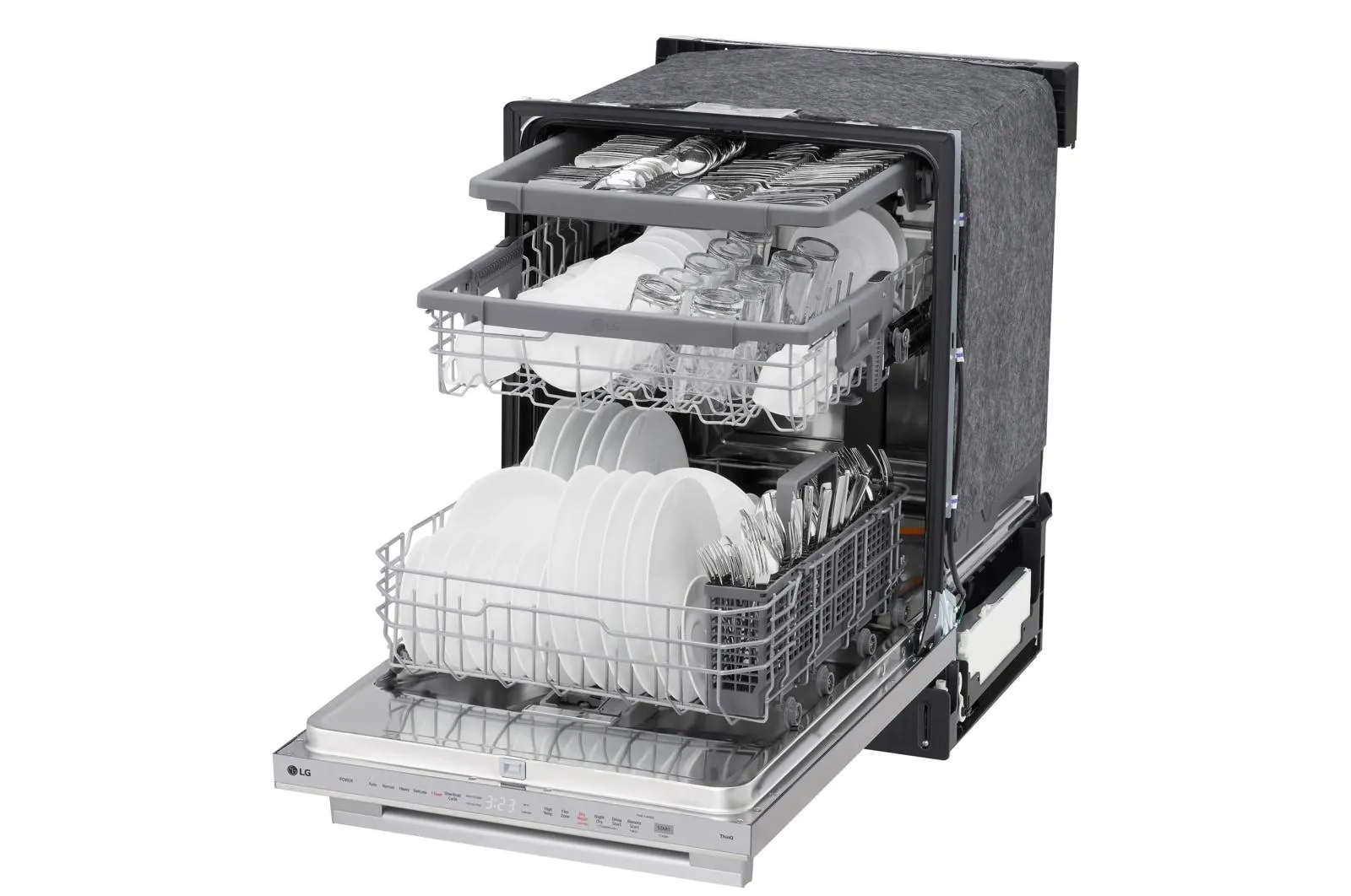 Lg LDTH555NS Top-Control Dishwasher With 1-Hour Wash & Dry, Quadwash Pro, And Dynamic Heat Dry&#8482;