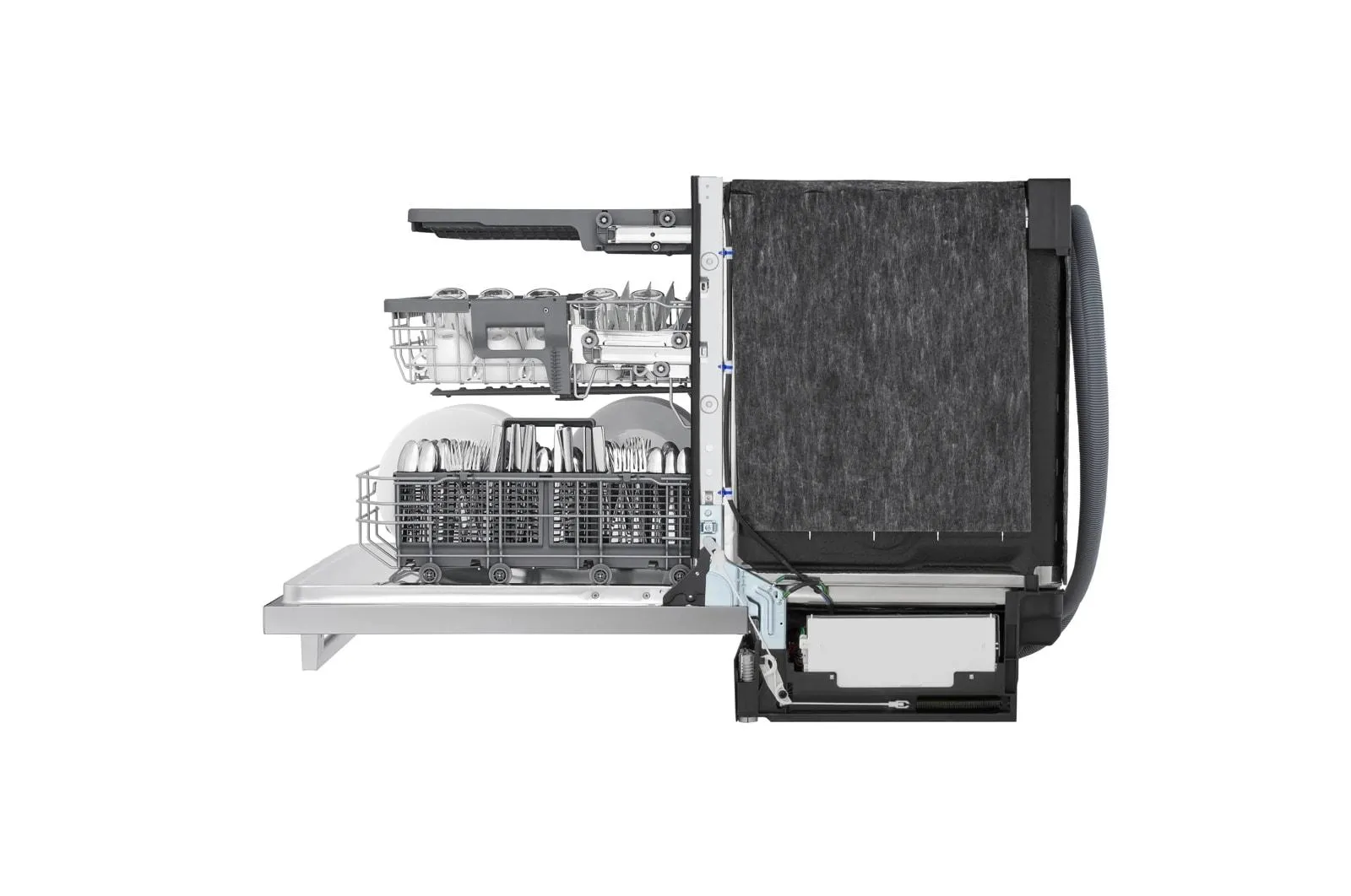 Lg LDTH555NS Top-Control Dishwasher With 1-Hour Wash & Dry, Quadwash Pro, And Dynamic Heat Dry&#8482;