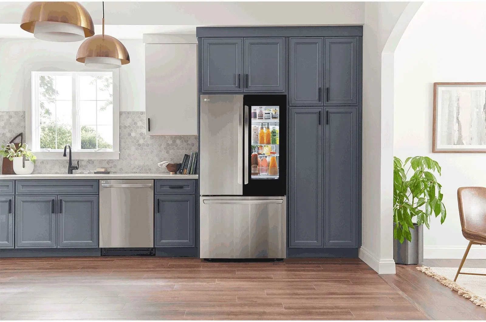 Lg LDTH7972S Smart Wi-Fi Enabled Top Control Dishwasher With 1-Hour Wash & Dry, Quadwash&#8482; Pro, Dynamic Heat Dry & Truesteam