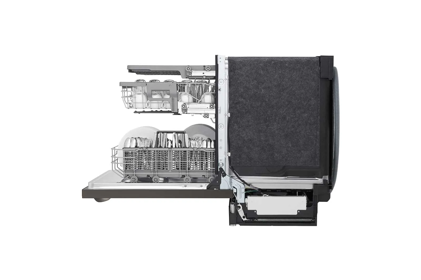Lg LDTS5552D Top Control Smart Dishwasher With Quadwash&#8482;