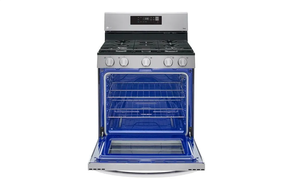Lg LRGL5821S 5.8 Cu Ft. Smart Wi-Fi Enabled Gas Range With Easyclean
