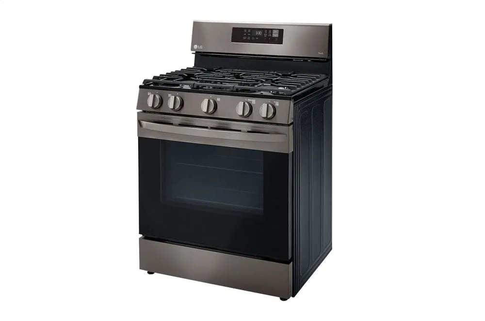Lg LRGL5823D 5.8 Cu Ft. Smart Wi-Fi Enabled Fan Convection Gas Range With Air Fry & Easyclean