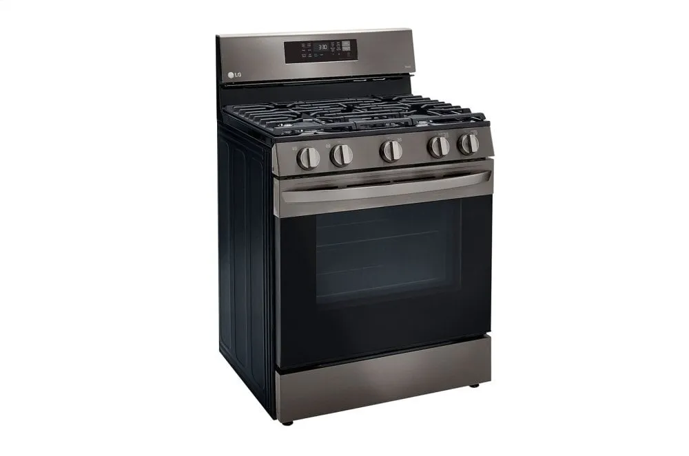 Lg LRGL5823D 5.8 Cu Ft. Smart Wi-Fi Enabled Fan Convection Gas Range With Air Fry & Easyclean