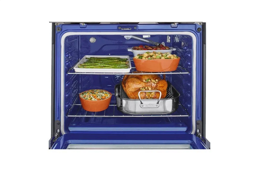Lg LRGL5823D 5.8 Cu Ft. Smart Wi-Fi Enabled Fan Convection Gas Range With Air Fry & Easyclean