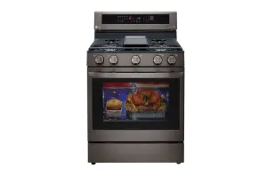 Lg LRGL5825D 5.8 Cu Ft. Smart Wi-Fi Enabled True Convection Instaview Gas Range With Air Fry
