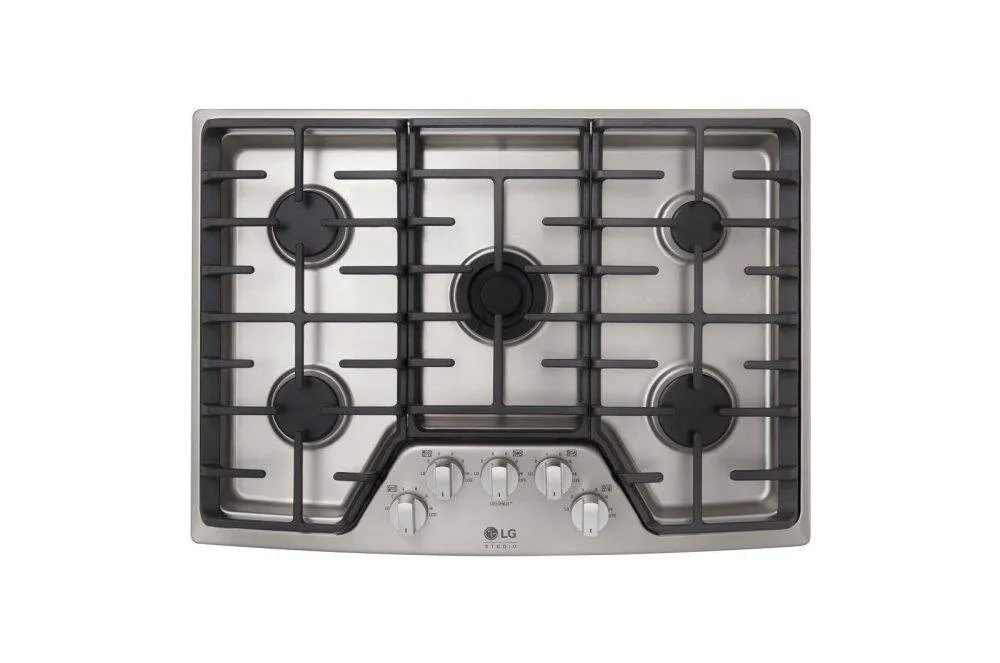 Lg LSCG307ST Lg Studio 30'' Gas Cooktop