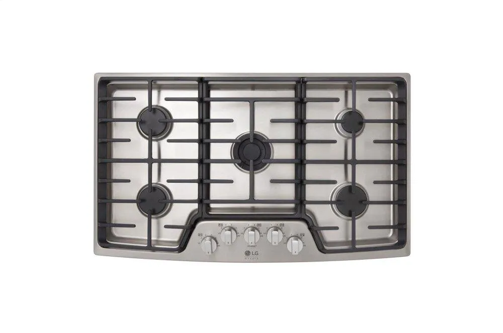 Lg LSCG367ST Lg Studio 36'' Gas Cooktop