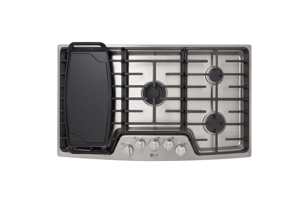 Lg LSCG367ST Lg Studio 36'' Gas Cooktop