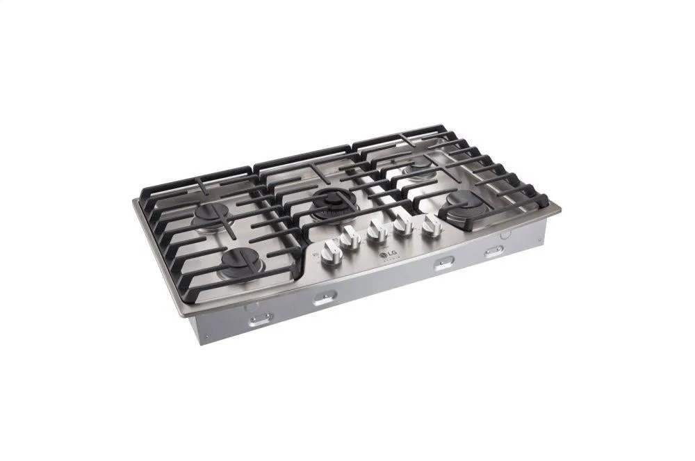 Lg LSCG367ST Lg Studio 36'' Gas Cooktop