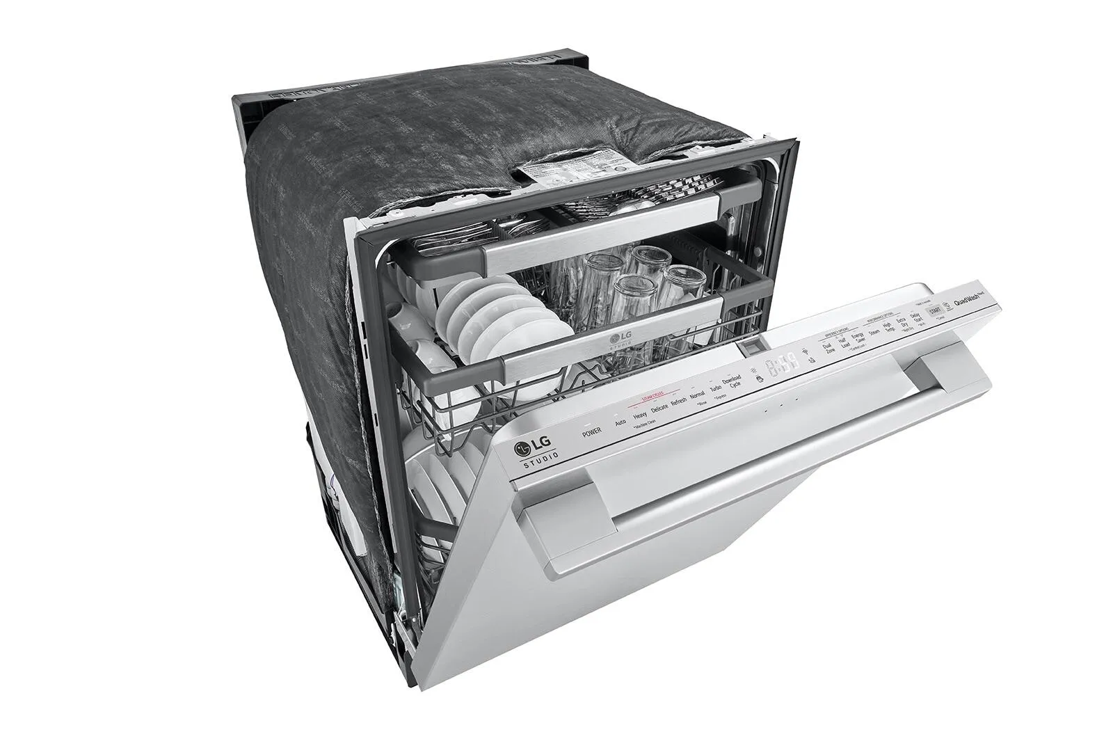Lg LSDTS9882S Lg Studio Top Control Smart Dishwasher With Quadwash&#8482; And Truesteam