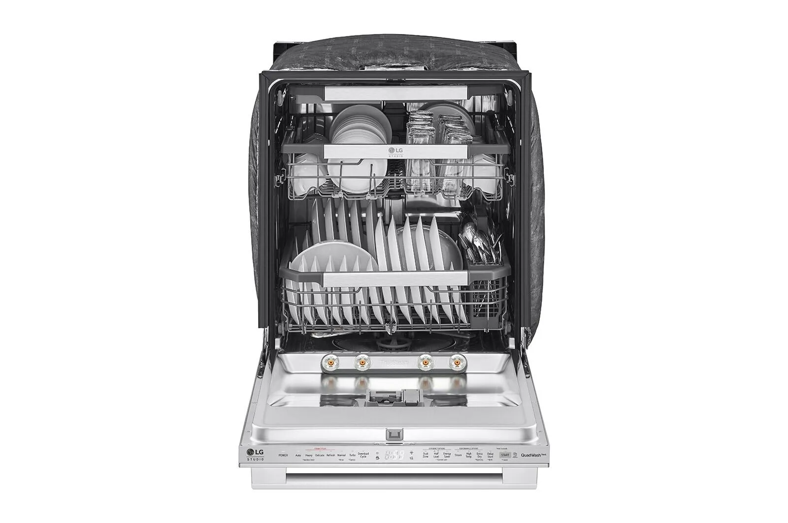 Lg LSDTS9882S Lg Studio Top Control Smart Dishwasher With Quadwash&#8482; And Truesteam