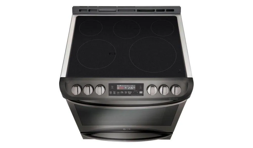Lg LSE4613BD 6.3 Cu. Ft. Electric Single Oven Slide-In Range With Probake Convection And Easyclean