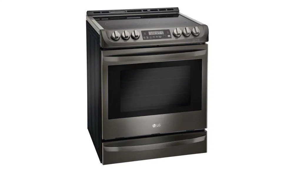 Lg LSE4613BD 6.3 Cu. Ft. Electric Single Oven Slide-In Range With Probake Convection And Easyclean