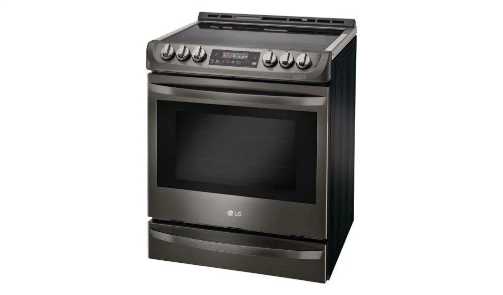 Lg LSE4613BD 6.3 Cu. Ft. Electric Single Oven Slide-In Range With Probake Convection And Easyclean