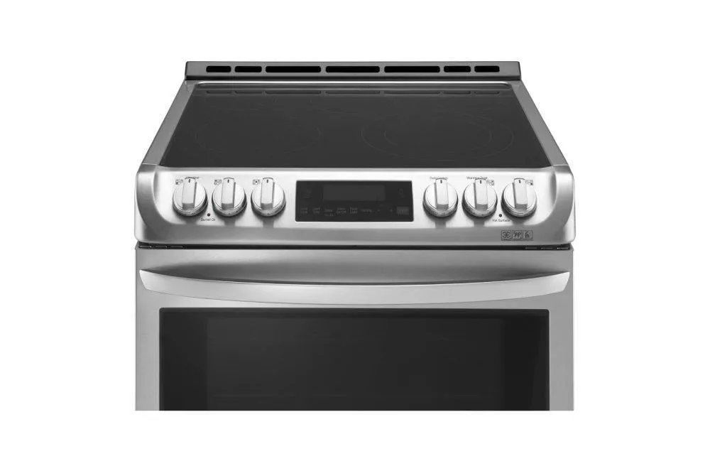 Lg LSE4613ST 6.3 Cu. Ft. Electric Single Oven Slide-In Range With Probake Convection And Easyclean