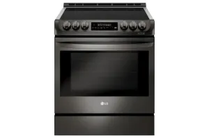 Lg LSE4616BD 6.3 Cu. Ft. Smart Wi-Fi Enabled Induction Slide-In Range With Probake Convection And Easyclean